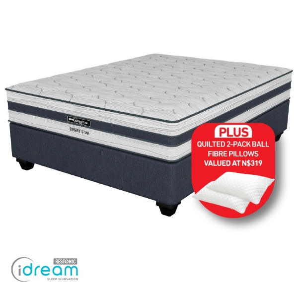 Picture of iDream Desert Star 152cm Foam B/Set + 2 Pillows