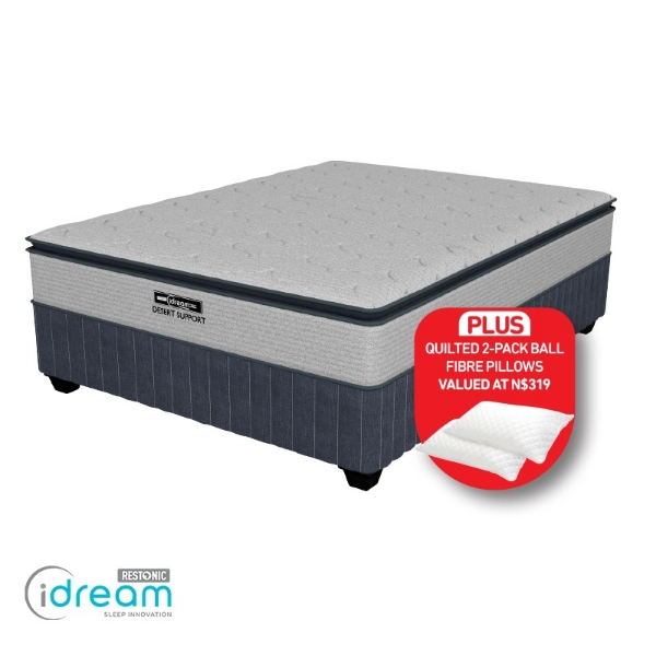 Picture of iDream Desert Support Foam 137cm B/Set + 2 Pillows