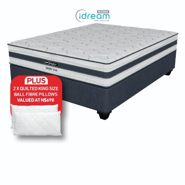 Picture of iDream Desert Star 152cm Foam B/Set + 2 Pillows