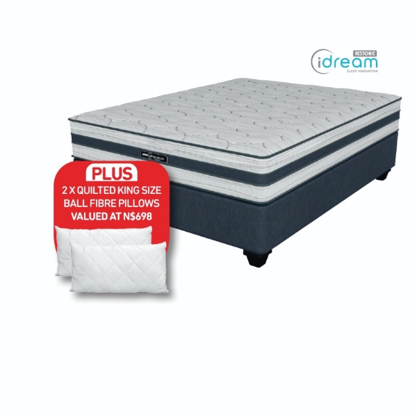 Picture of iDream Desert Star 152cm Foam Queen Base Set + 2 Pillows