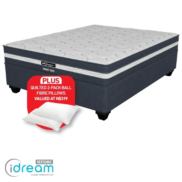 Picture of iDream Desert Foam 152cm Firm B/Set + 2 Pillows