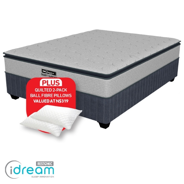 Picture of iDream Desert Support Foam 152cm B/Set + 2 Pillows