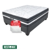 Picture of Restonic Mojave 152cm Queen Plush Base Set + 2 Pillows