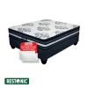 Picture of Restonic Indigo 152cm Queen Plush Base Set + 2 Pillows