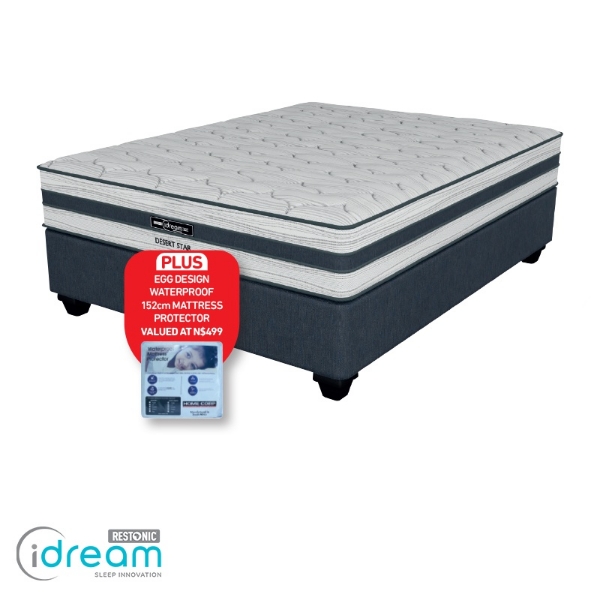 Picture of iDream Desert Star 152cm Foam Queen Base Set +Matt Protector