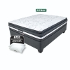 Picture of Restonic Mojave 152cm Queen Plush Base Set + 2 Pillows