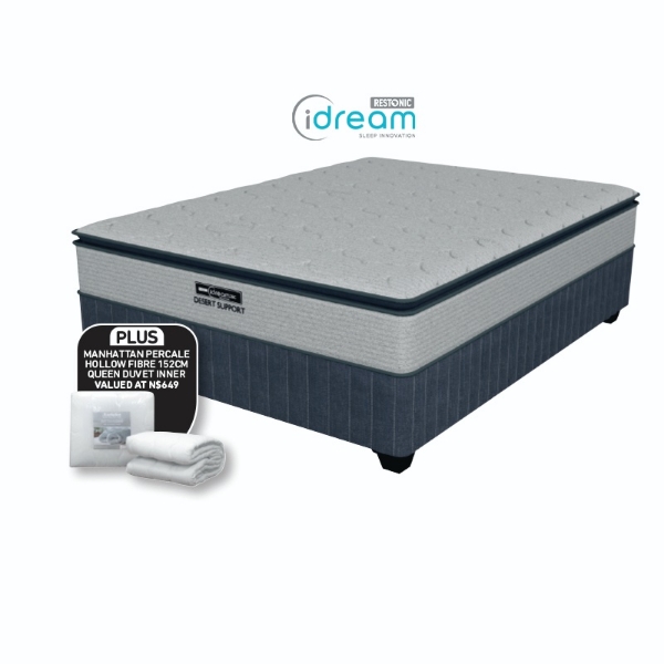 Picture of iDream Desert Support Foam 152cm Queen Base Set + Duvet
