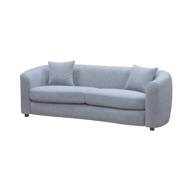 Picture of Cabriole 3 Seater Couch - Grey