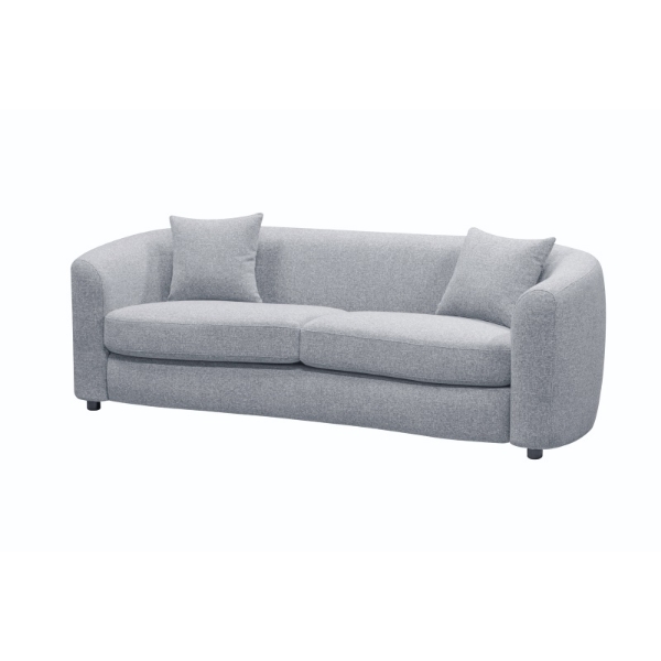Picture of Cabriole 3 Seater Couch - Oatmeal