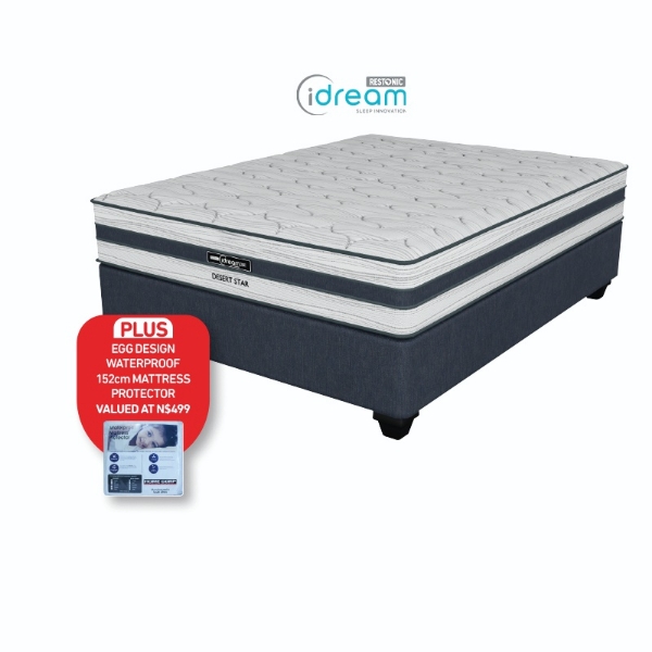 Picture of iDream Desert Star 152cm Foam Queen Base Set