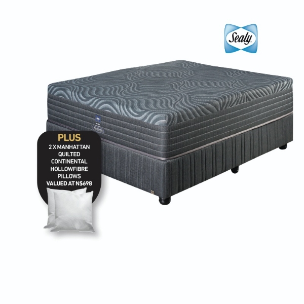 Picture of Sealy CJ Solamo 152cm Queen Firm Base Set