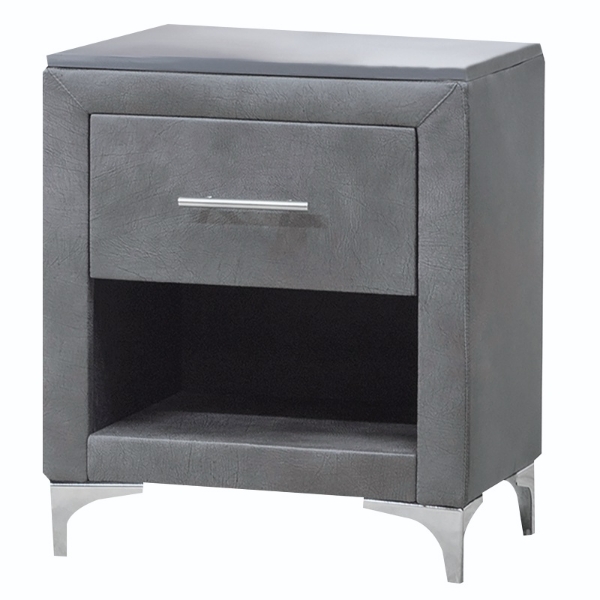 Picture of Everest 1 Draw Pedestal Charcoal Grey