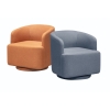 Picture of Bauhaus Swivel Chair - Phantom Grey