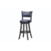 Picture of Jakata Swivel Bar Stool with Padded Backrest