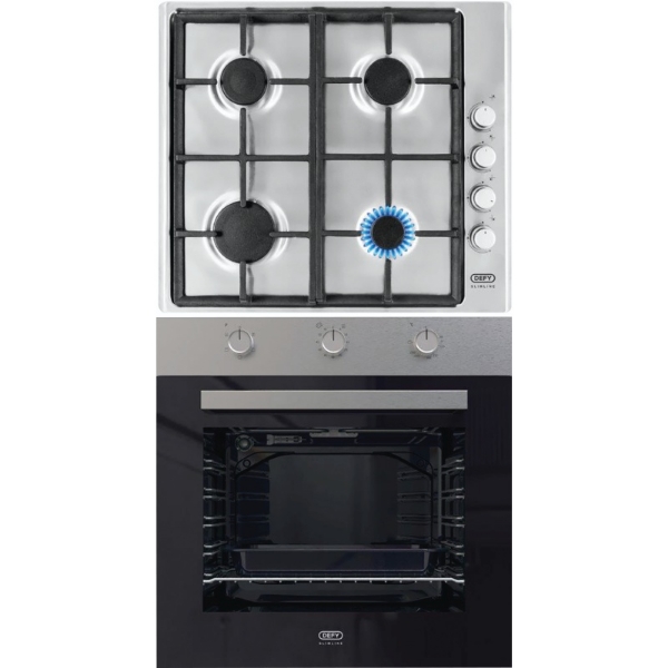 Picture of Defy 2Pce Slimline Set Eye LevelOven & Hob DCB843E
