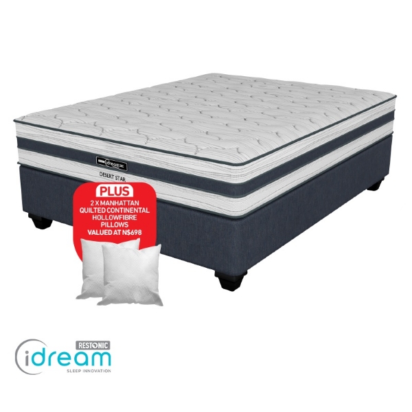 Picture of iDream Desert Star 152cm Foam Queen B/Set + 2 Pillows