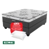 Picture of Restonic Denali 152cm Queen Firm Top B/Set + 2 Pillows