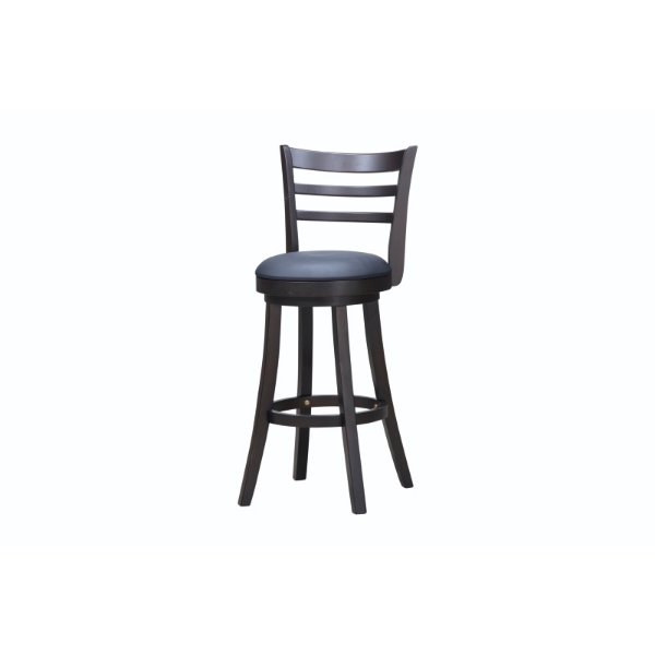 Picture of Jakata Swivel Bar Stool with Slatted Back Rest