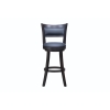 Picture of Jakata Swivel Bar Stool with Padded Backrest